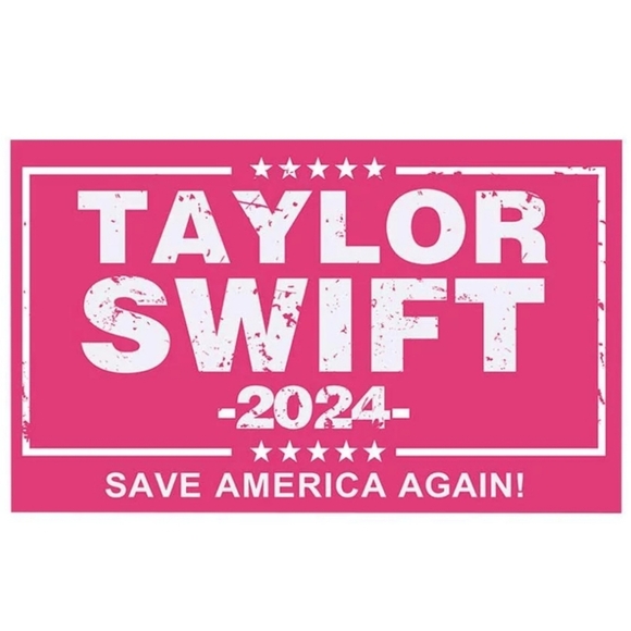 Taylor Swift 2024 Flag, 3x5 ft, Pink Musician Flags ,President Flag - Picture 1 of 6